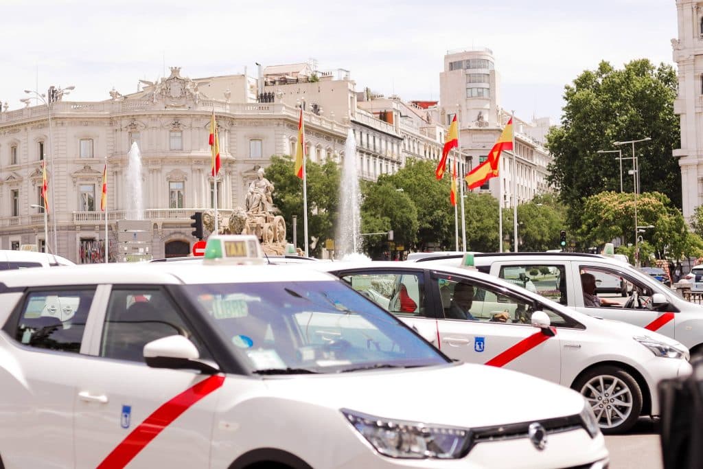 Taxi in Madrid
